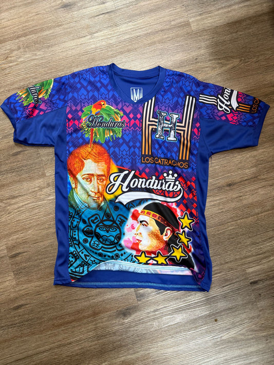 Camisa de Honduras  Azul